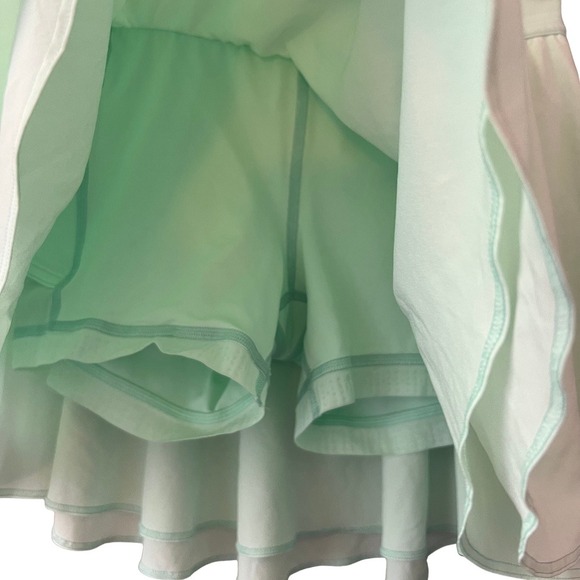 Lululemon Pace Rival Skirt Tennis Golf Athletic Mint Green Size 4 - Picture 3 of 5